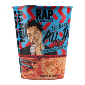 Rap Snacks All In Hot Ramen Noodles